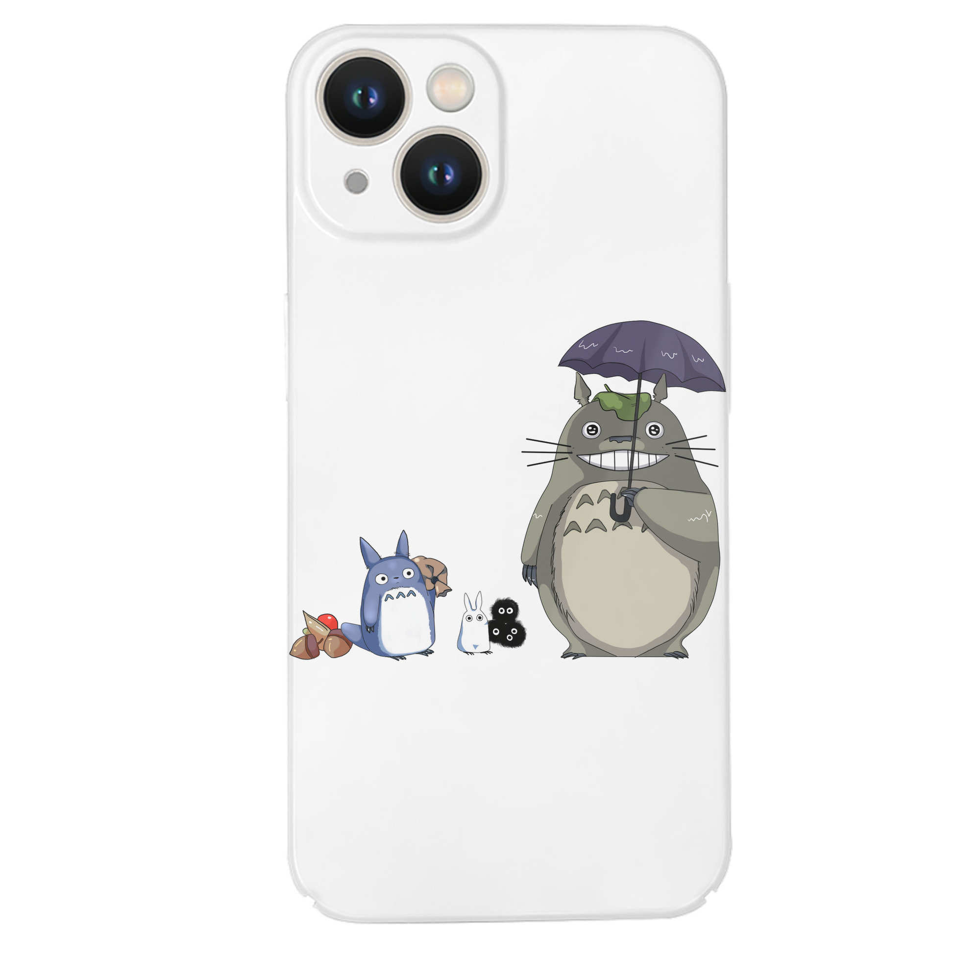 （画像用） となりのトトロ 草壁メイ 草壁サツキ My Neighbor Totoro Satsuki Kusakabe Mei Kusakabe 【iPhone 14シリーズ対応】ハードケース